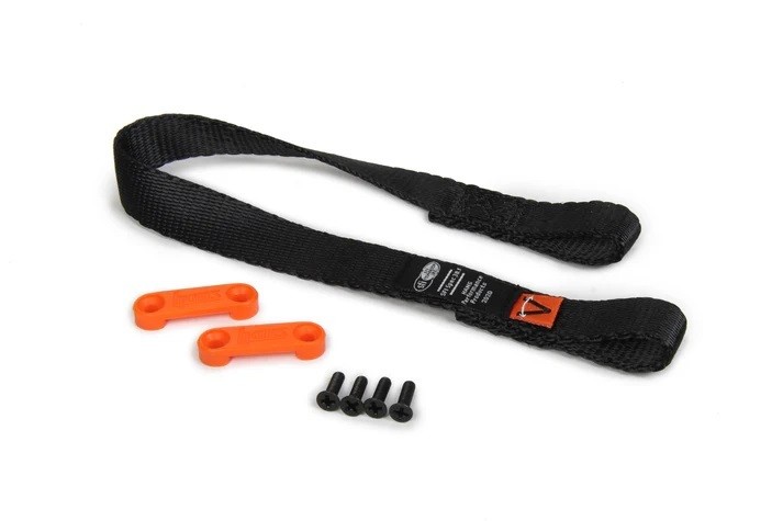HANS TK12414XS Head and Neck Support Tether - 16 Inch Quick Click Replacement