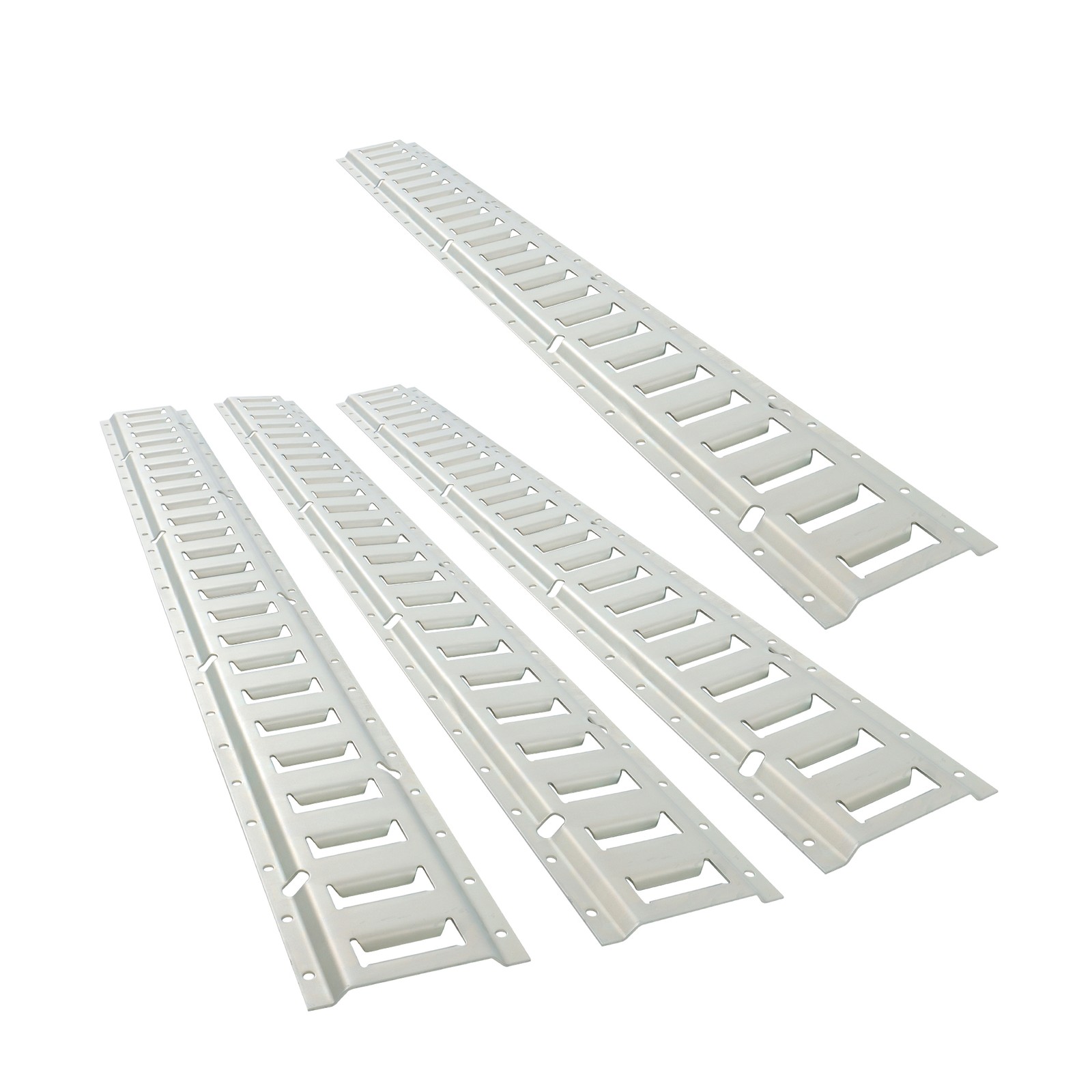 Fit For Garages Vans 4 Pack 4' E Track Tie Down Rail Kit Galvanized Steel