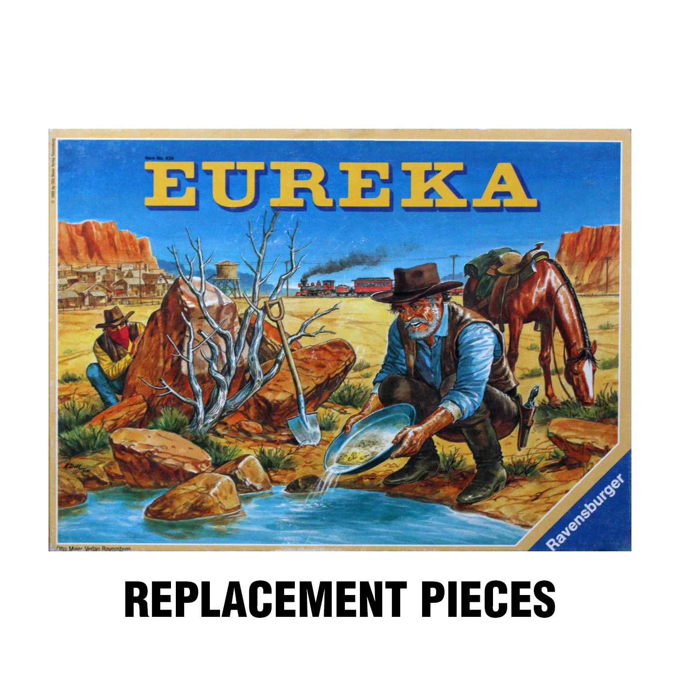 Eureka! Board Game (Ravensburger 1988) - Replacement Parts / Pieces - Pick Your