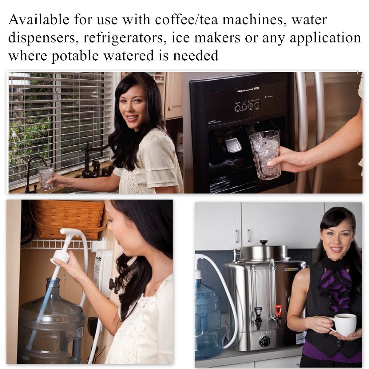 TDRFORCE Bottle Water Dispenser Pump System