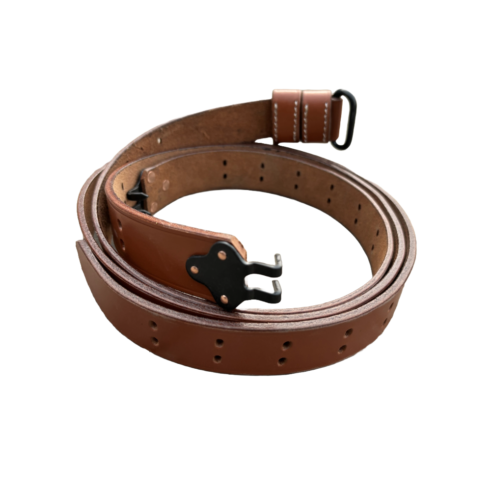 WW2 1941 Pattern M1 Garand Leather Steel Fitting Brown