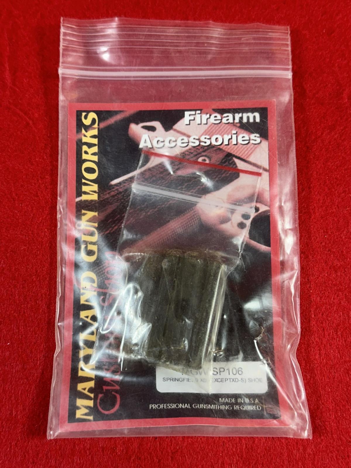Maryland Gun Works MGW SP106 SPRINGFIELD XD Shoe Plate for Rangemaster Tool