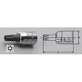 KOKEN 1/4 Dr TamperProof Torx TH30