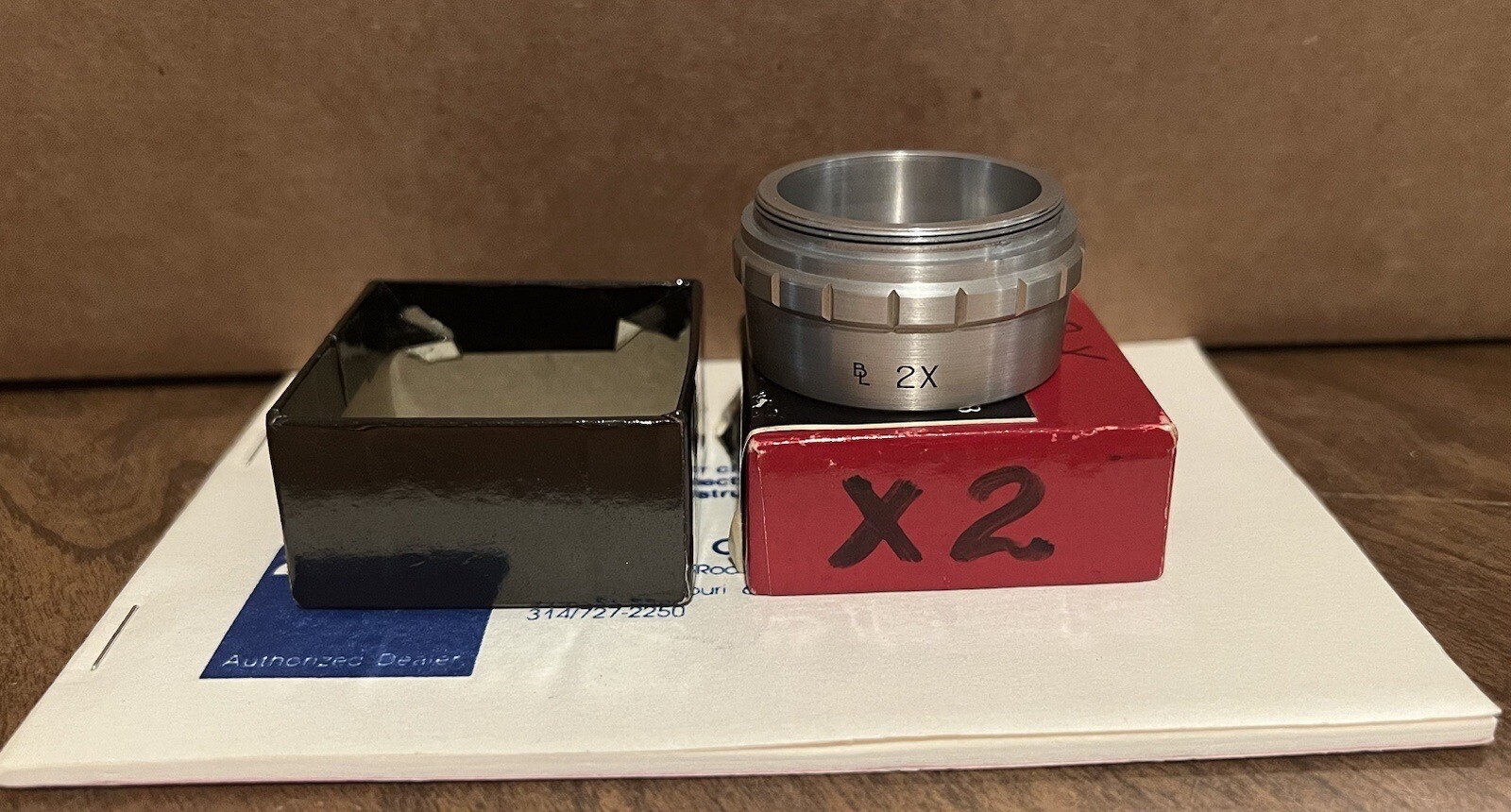Bausch & Lomb 31-26-19 2X Stereo Zoom Microscope Lens in Box