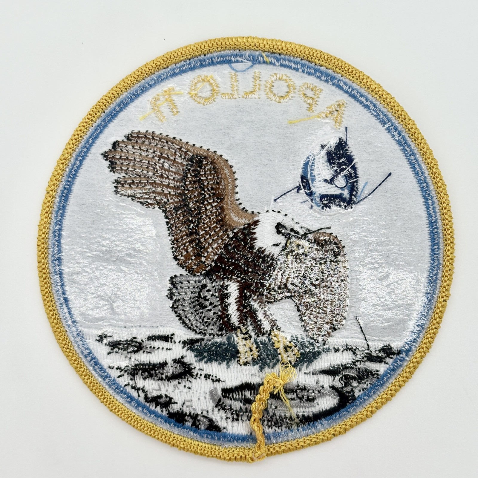 Apollo 11 Patch – Embroidered, Iron on, 4 Inch