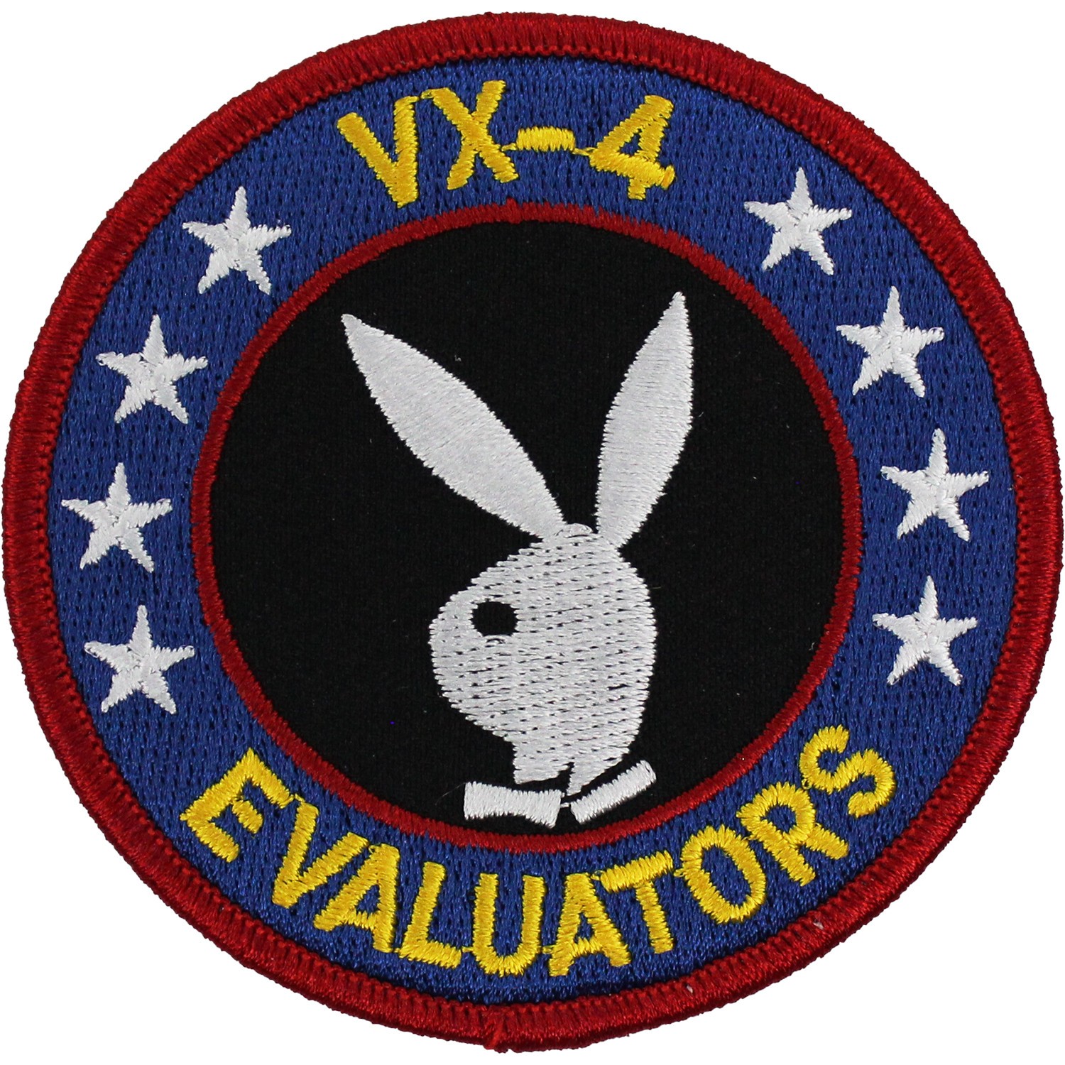 Navy Air Test & Evaluation Squadron VX-4 (Evaluators) Patch (3") (Sew-On) P7913