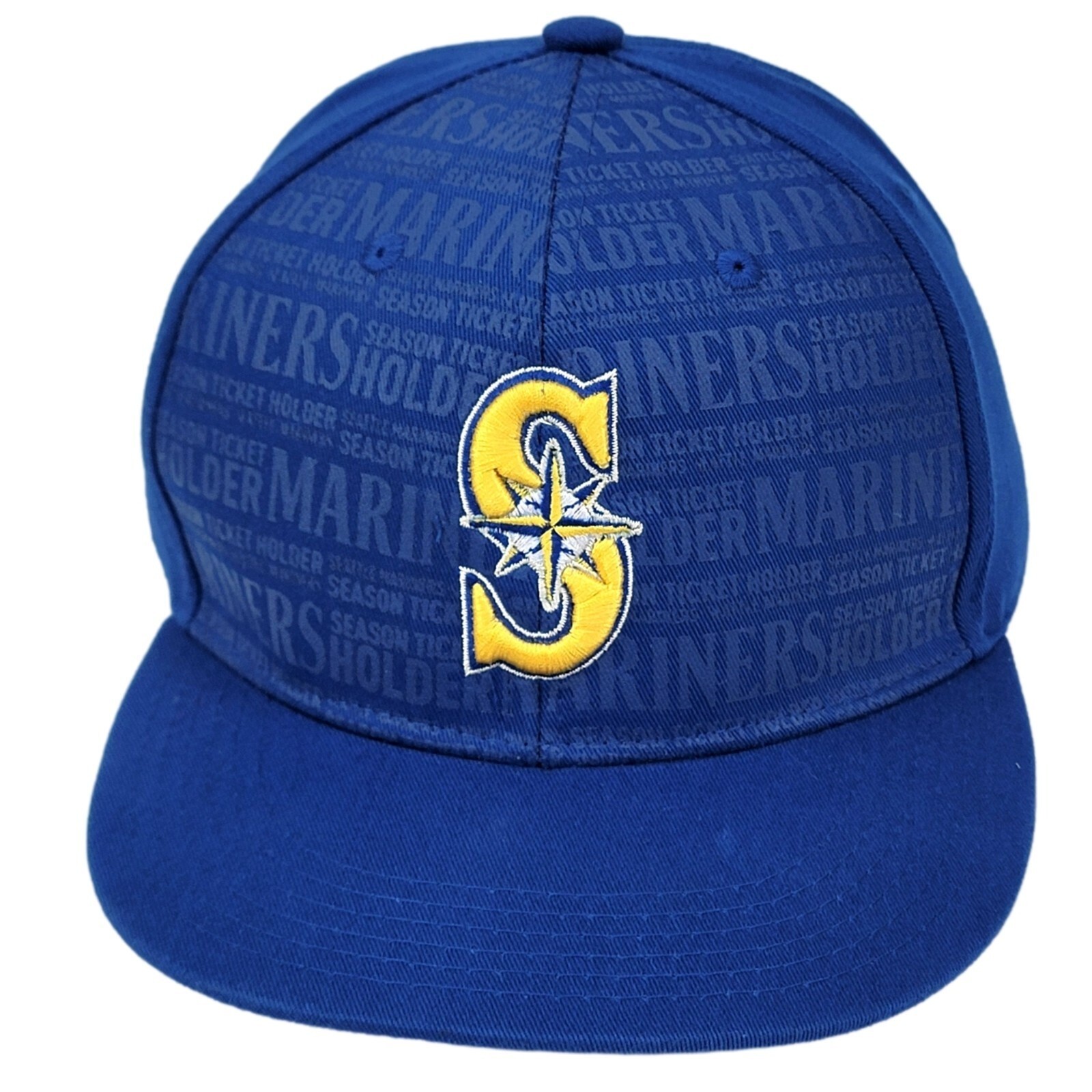 Seattle Mariners 40th Anniversary Melonwear Snapback Hat Blue MLB Baseball Cap