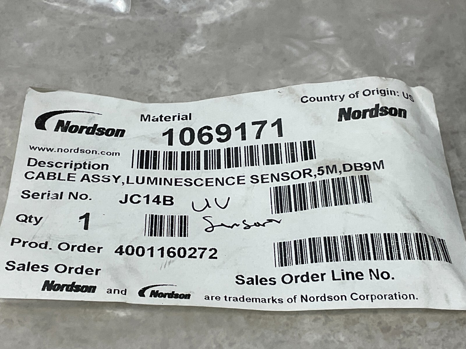 Nordson 1069171 NEW