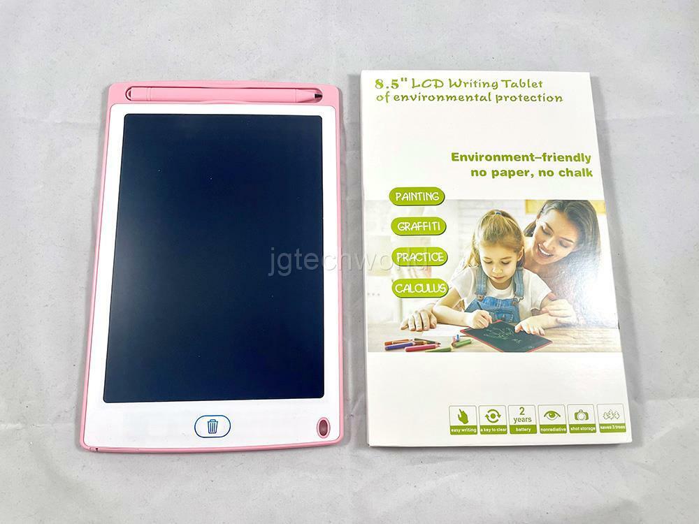 New 8.5" Digital Writing Drawing Pad Board Notepad Sketch Paperless Pink