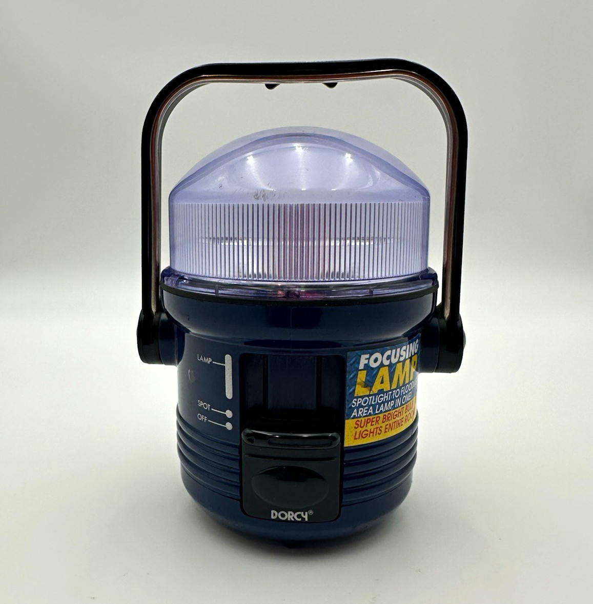 Dorcy 41-1019 Focus Area/Spot Lantern Blue Cordless Portable Lighting Device