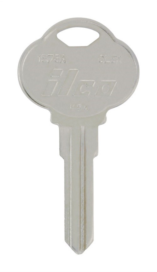 Hillman 441870 Brass #187 CLB1 Double-Sided Universal Blank Key (Pack of 4)