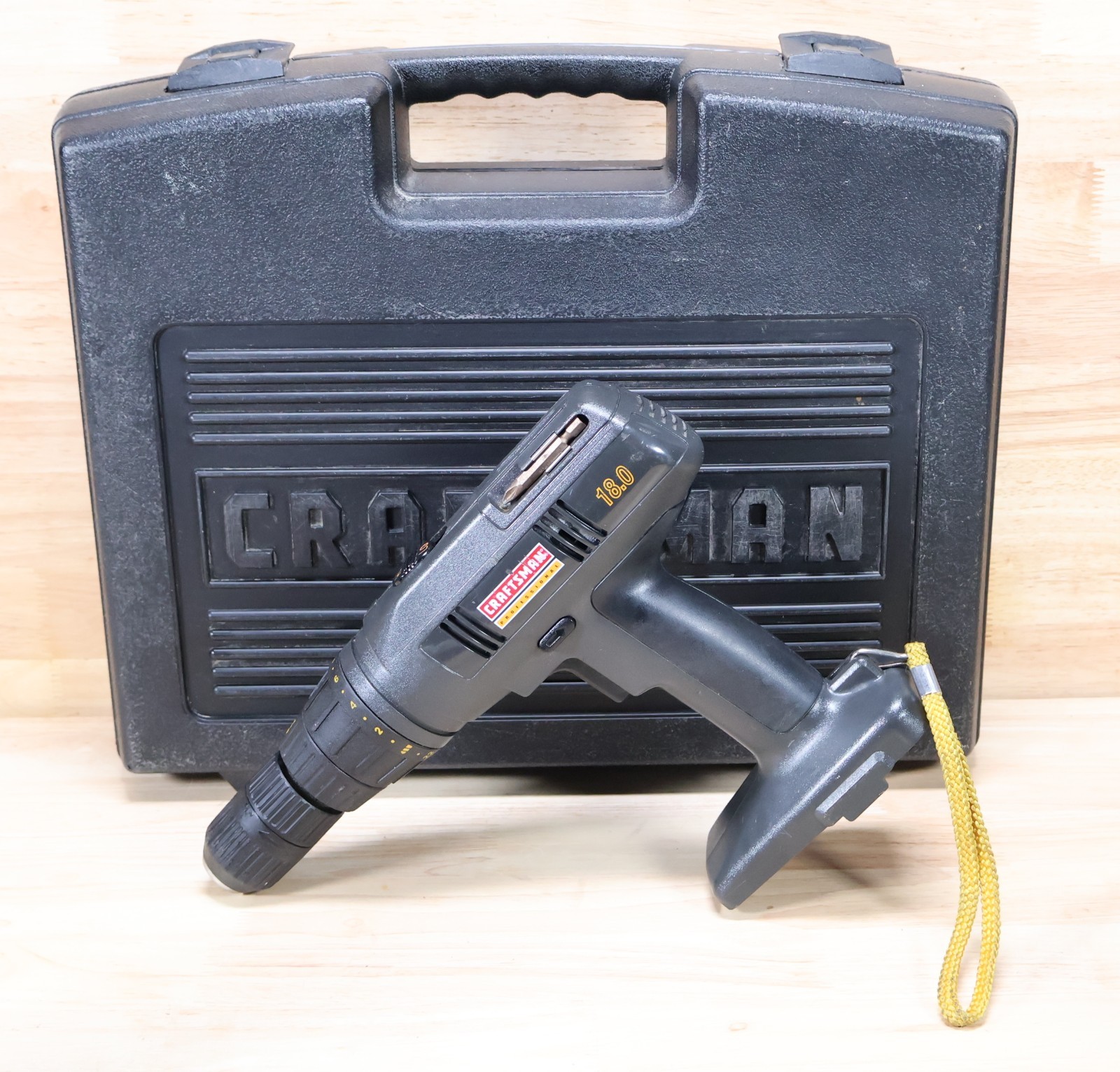 Craftsman Professional 18v 1/2in Cordless Drill With Case 315.274990