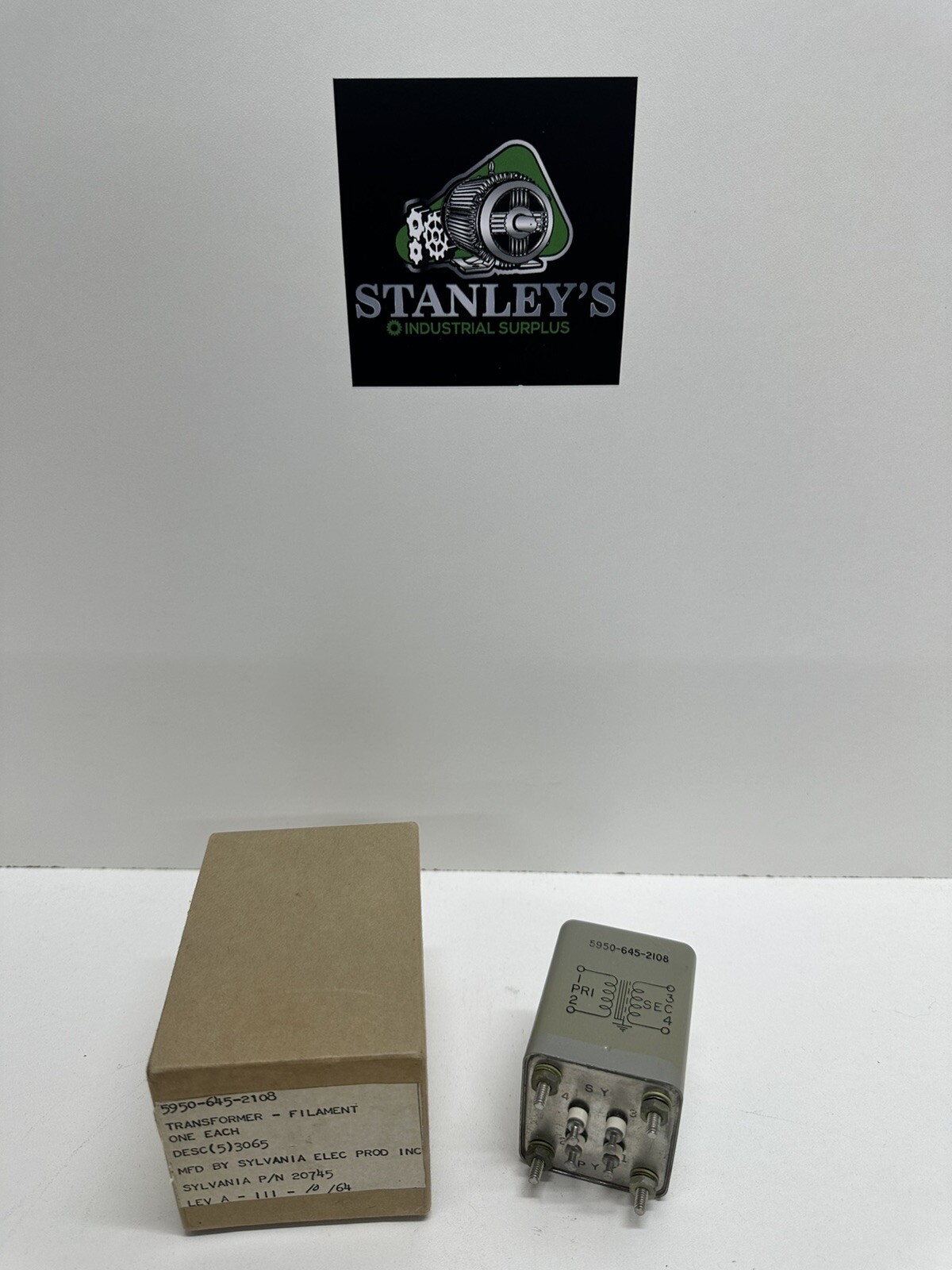 Sylvania 20745 Transformer TF 1-A-01 YY New