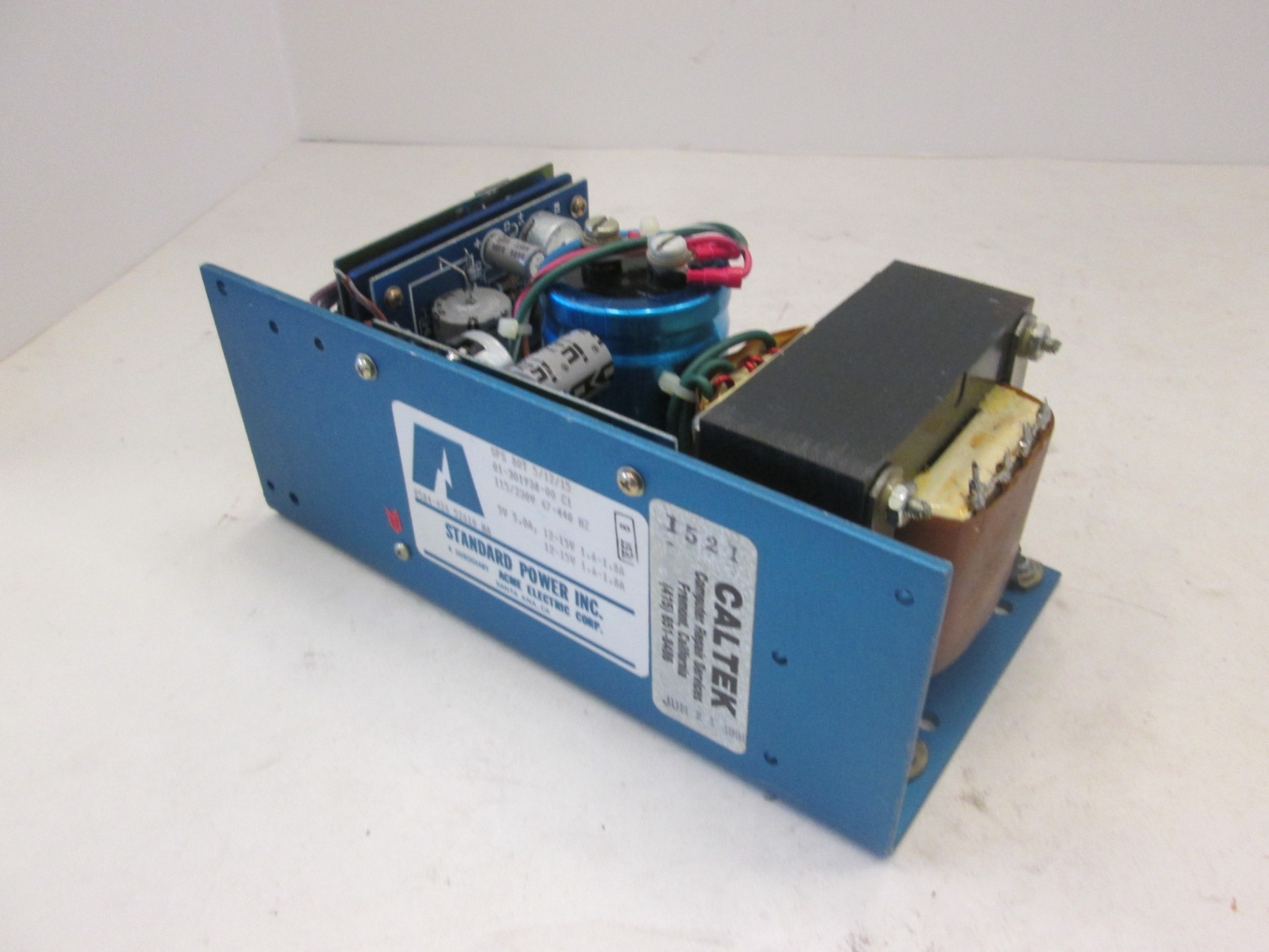 Standard Power Inc., SPC-80T, Power Supply, 115/230V, 47-440Hz, Used