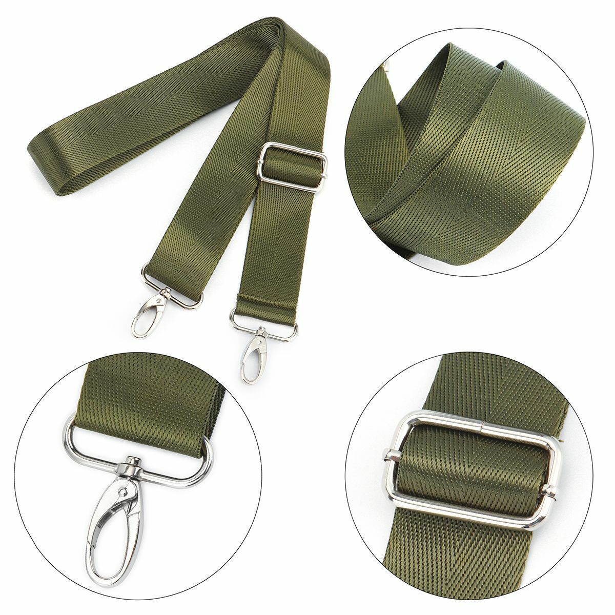 Bag Strap Nylon Shoulder Strap Adjustable Crossbody Shoulder Replacement USA