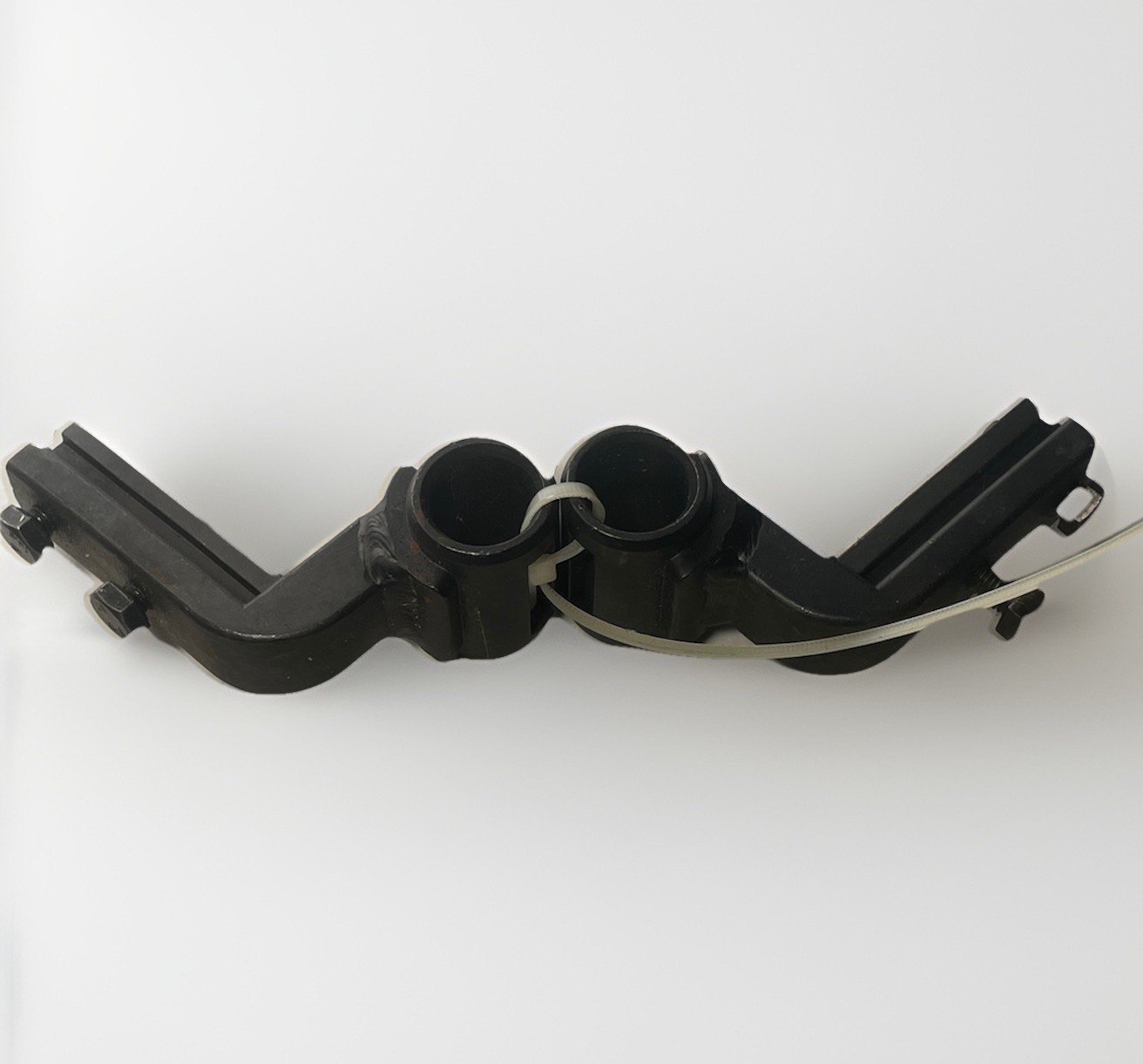 Swing-Away  Legrest Hanger Curved for Universal Stub Quantum Power Wheelchairs