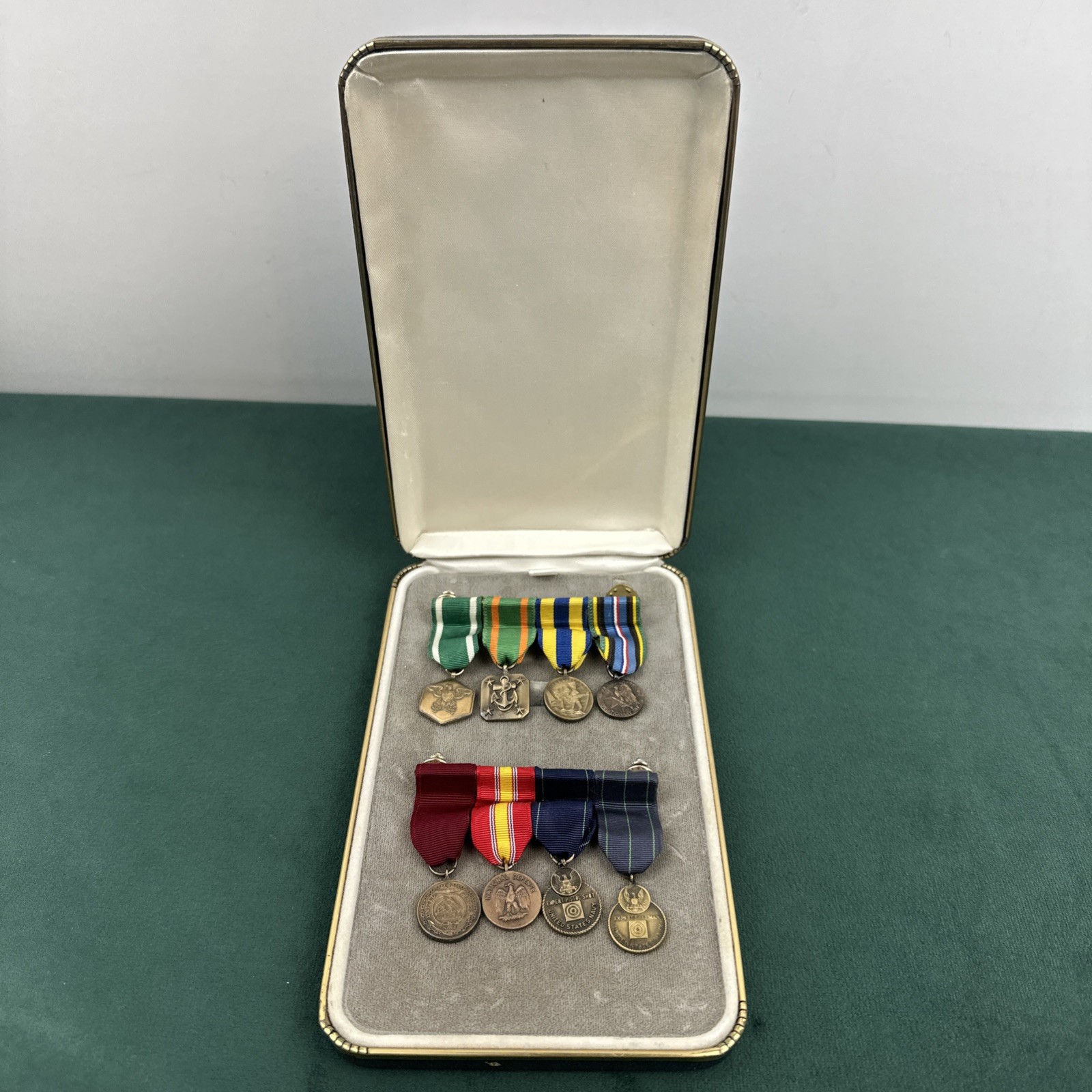 US Navy Vanguard Group w/Case Expert Rifleman Pistol Good Conduct Expeditionary