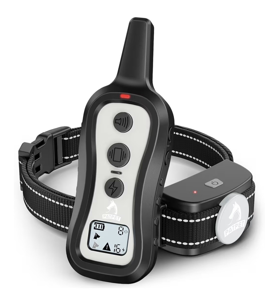 PATPET Dog Training Collar Shock Collar with Remote - 3 Training Modes, Beep