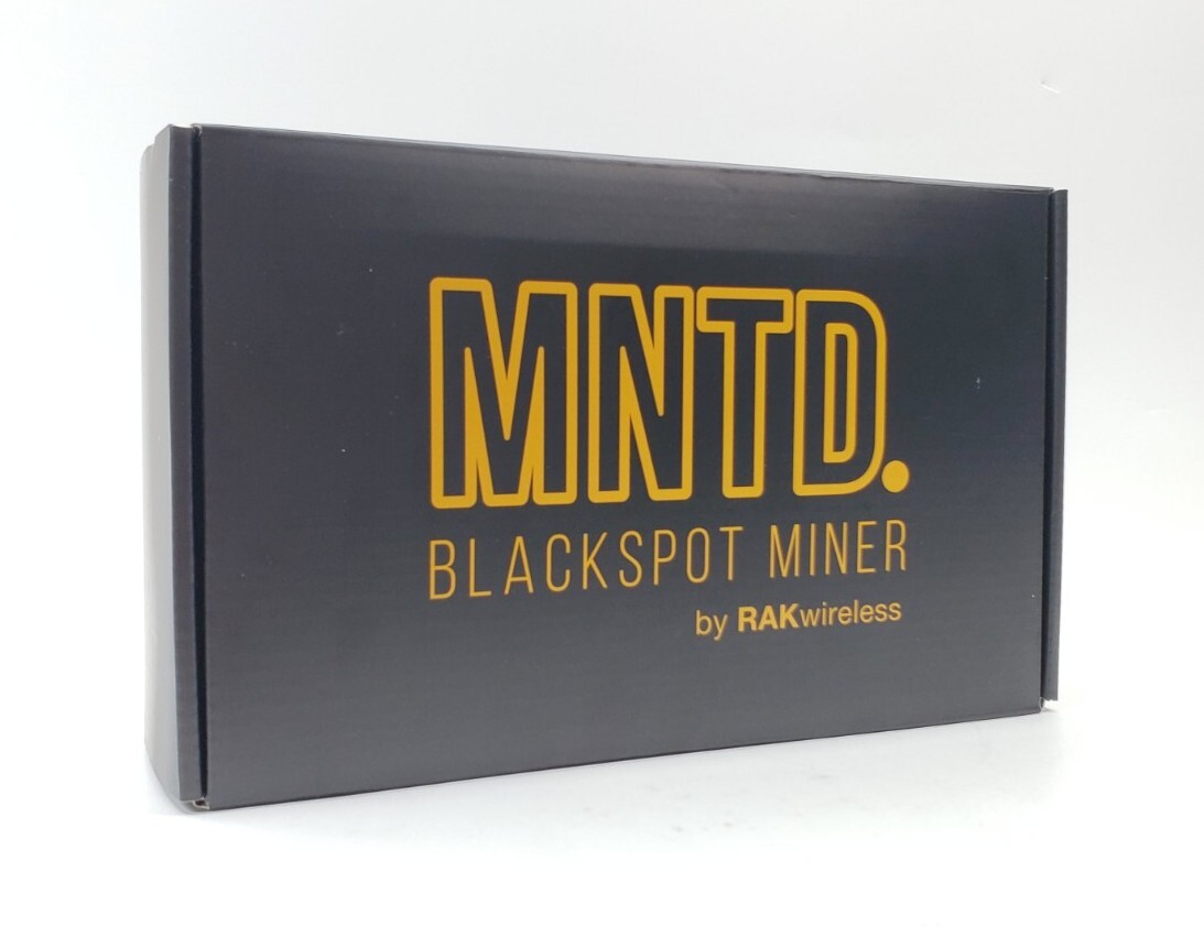 MNTD. Blackspot Miner By RAKwireless Helium LongFi Compatible