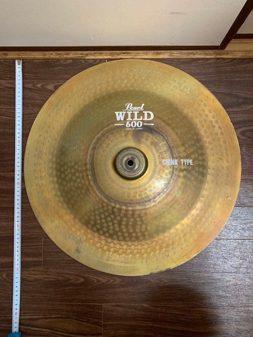 Pearl WILD600 20 Inch China Cymbal 1.8kg Made in Japan, Vintage, Power Sound