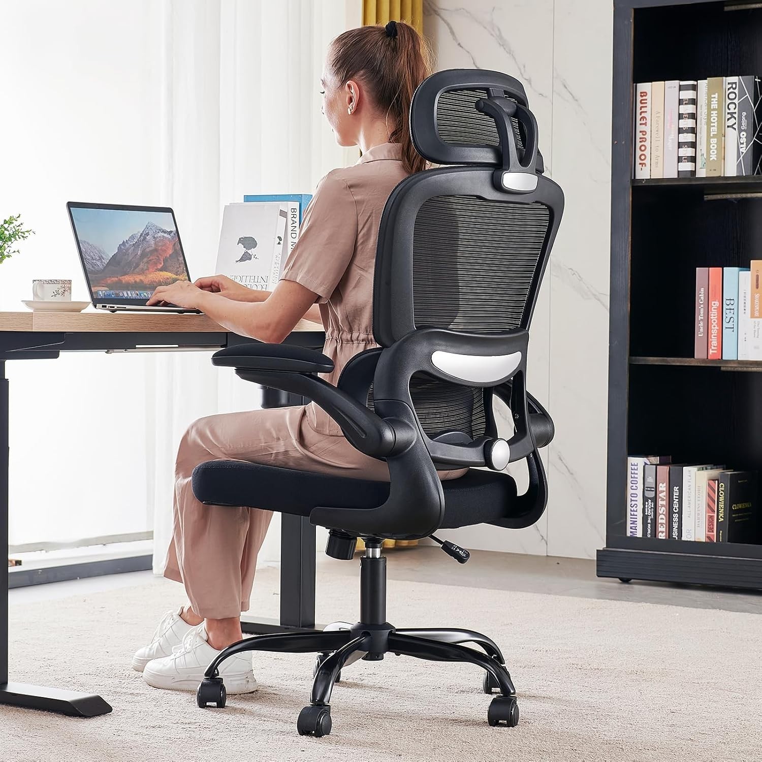 Adjustable Ergonomic Office Chair - 330 lbs Capacity