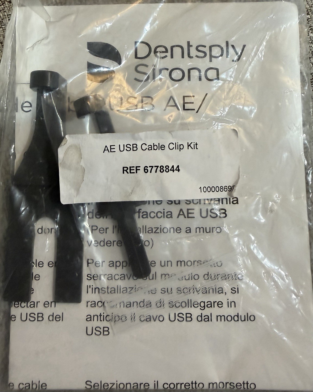 SCHICK AE USB Cable Clip Kit