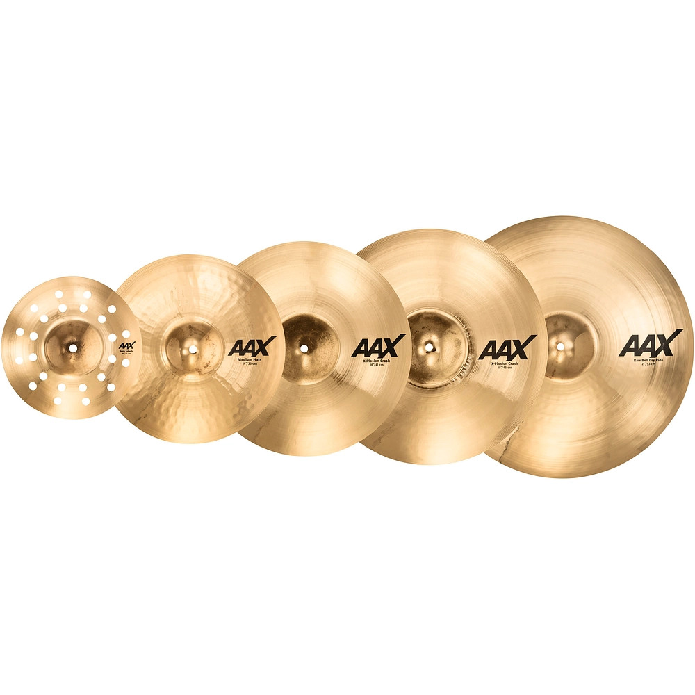 SABIAN AAX Praise and Worship Cymbal Pack Brilliant 197881529345 RF