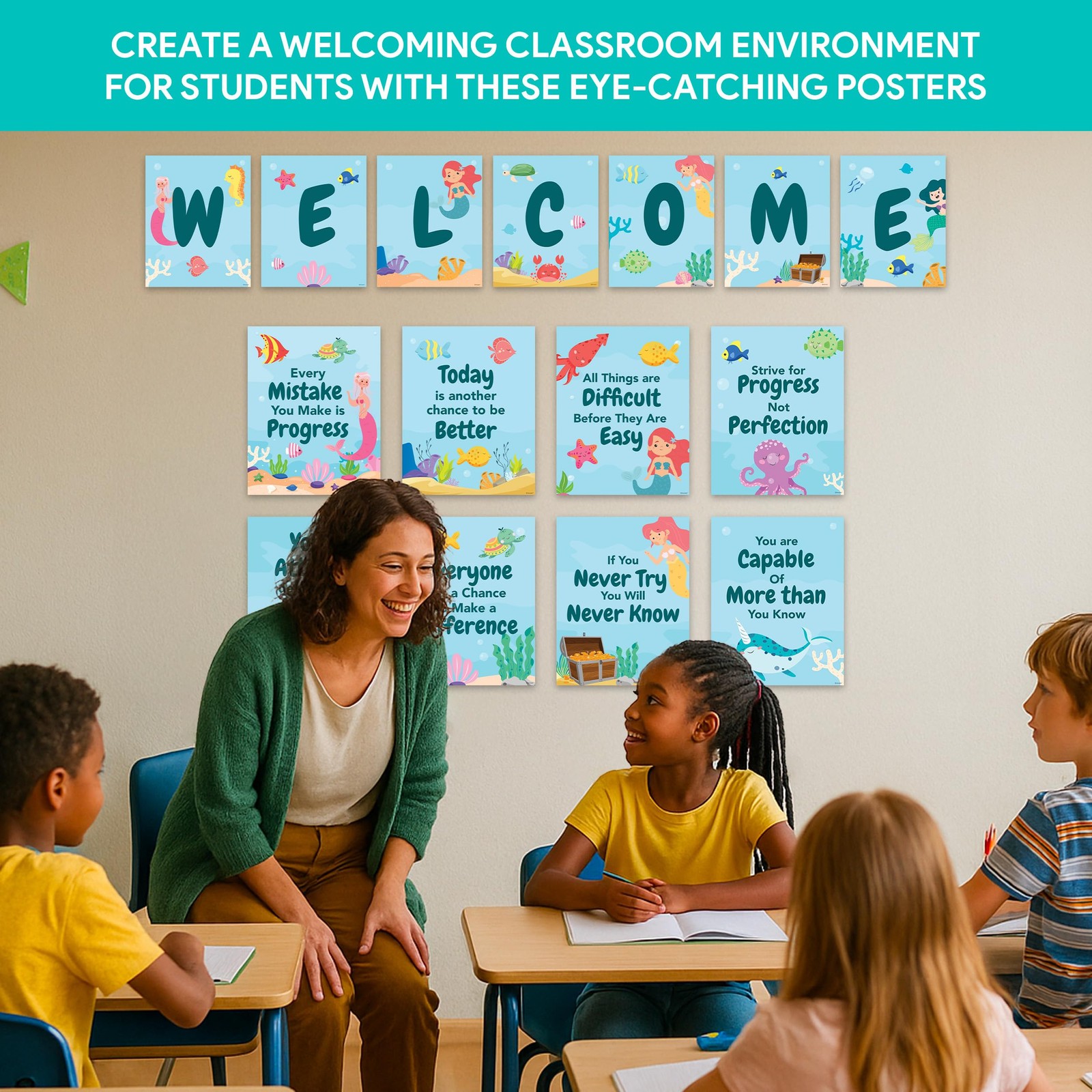 Decorably 15 Welcome Under the Sea Classroom Decorations