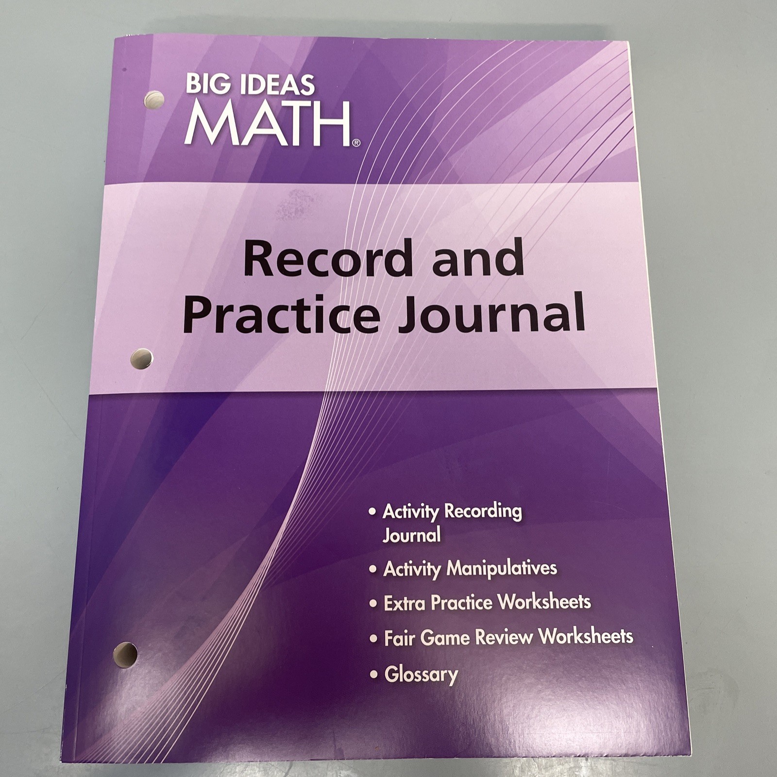 Record and Practice Journal by Ron Larson (2014, Hardcover, New Edition)