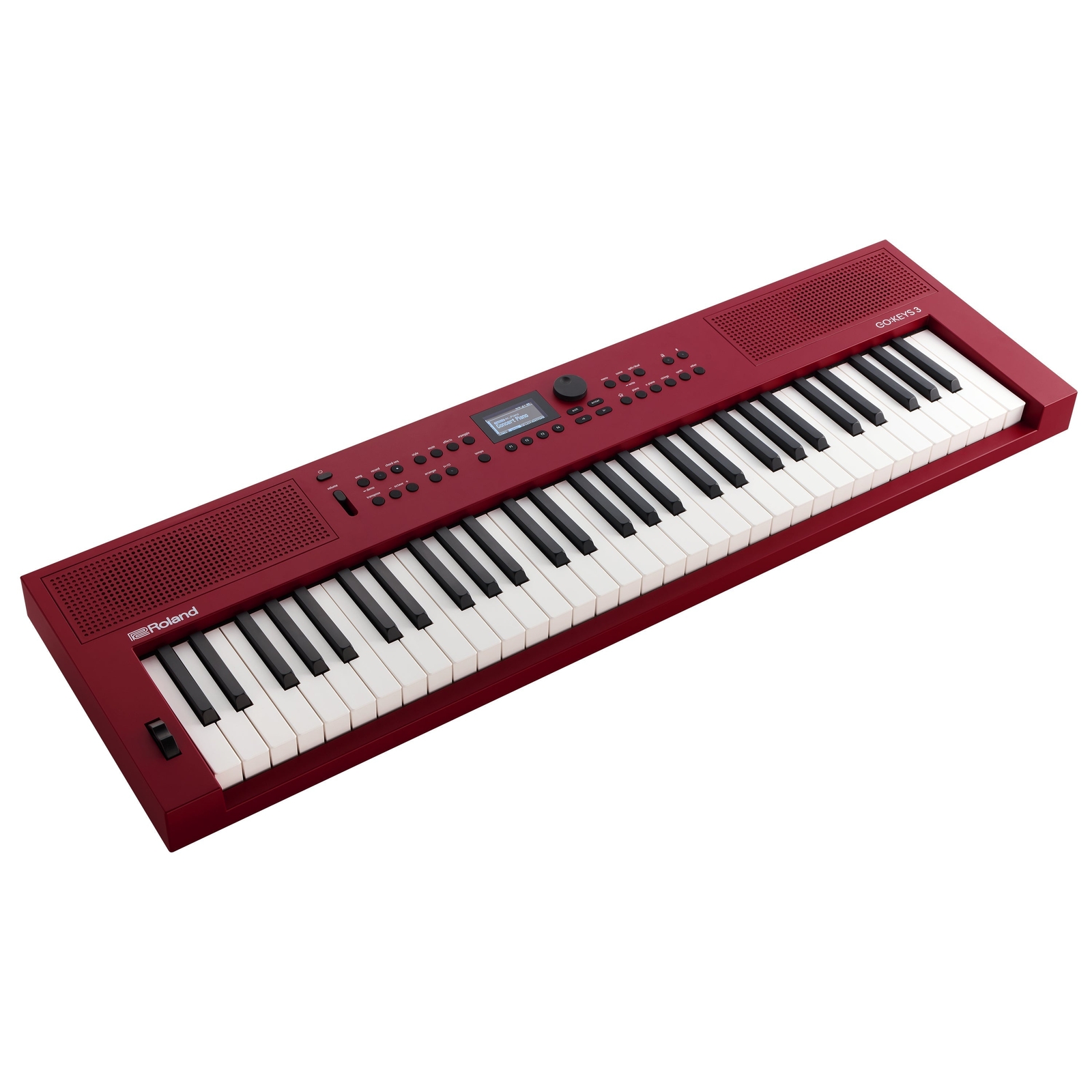 Roland GoKeys 3 Music Creation Keyboard - Red KEY ESSENTIALS BUNDLE