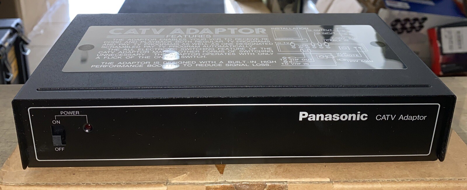 Panasonic CATV Adapter PV-CT2 - NEW