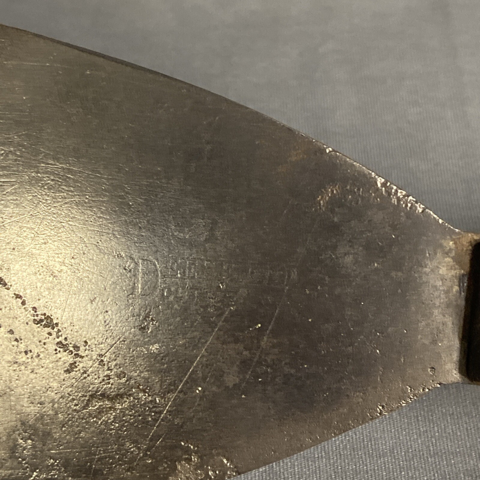 Vintage Deerfield Putty Knife 3” Wood Handle