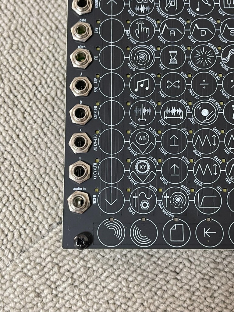 Plinky Synth Polyphonic Touch Synthesizer Eurorack Modular Tested & Working Used