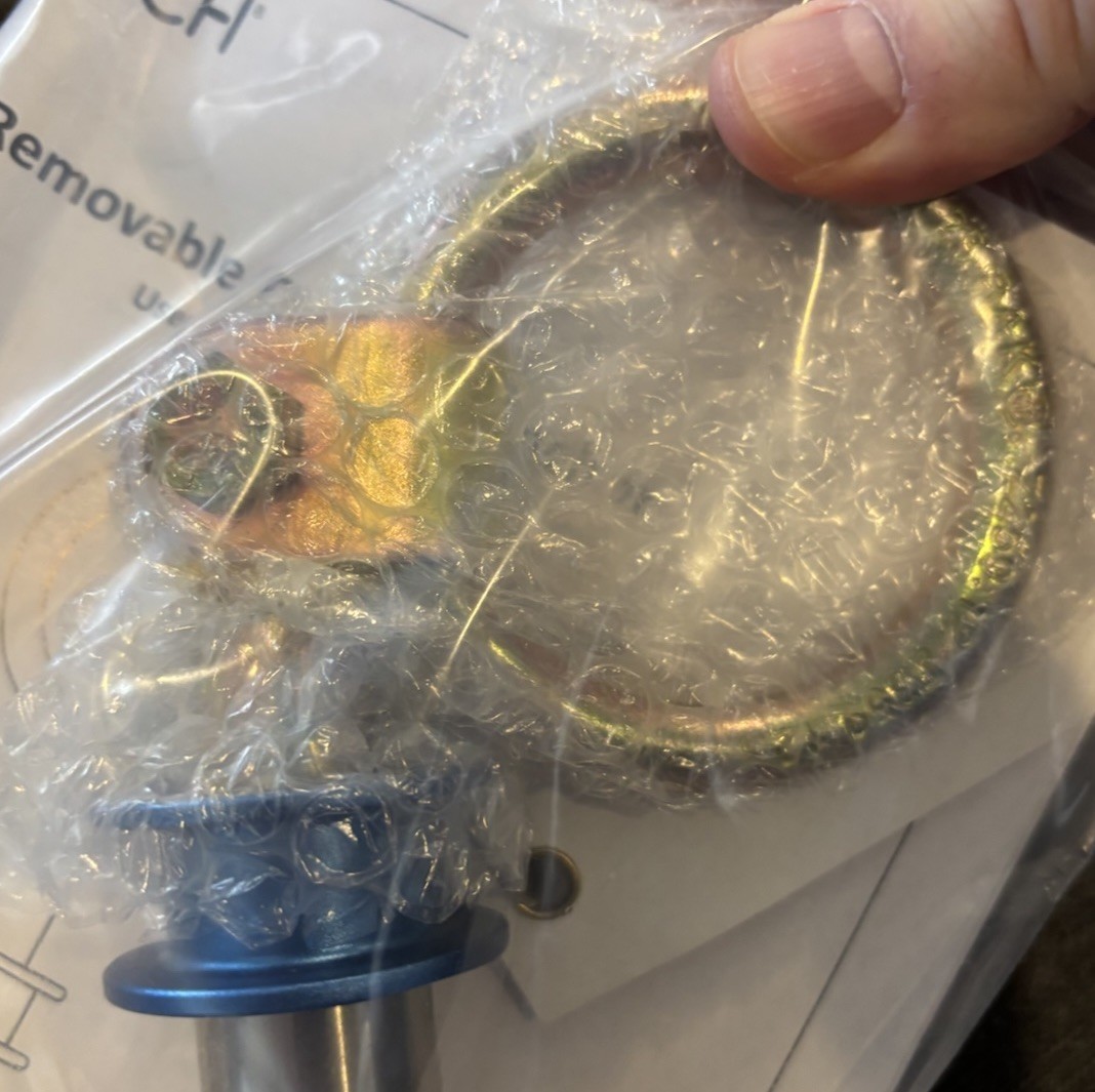 FallTech Removable Concrete Anchor O Ring Connection Point 360 Degree Swivel7446