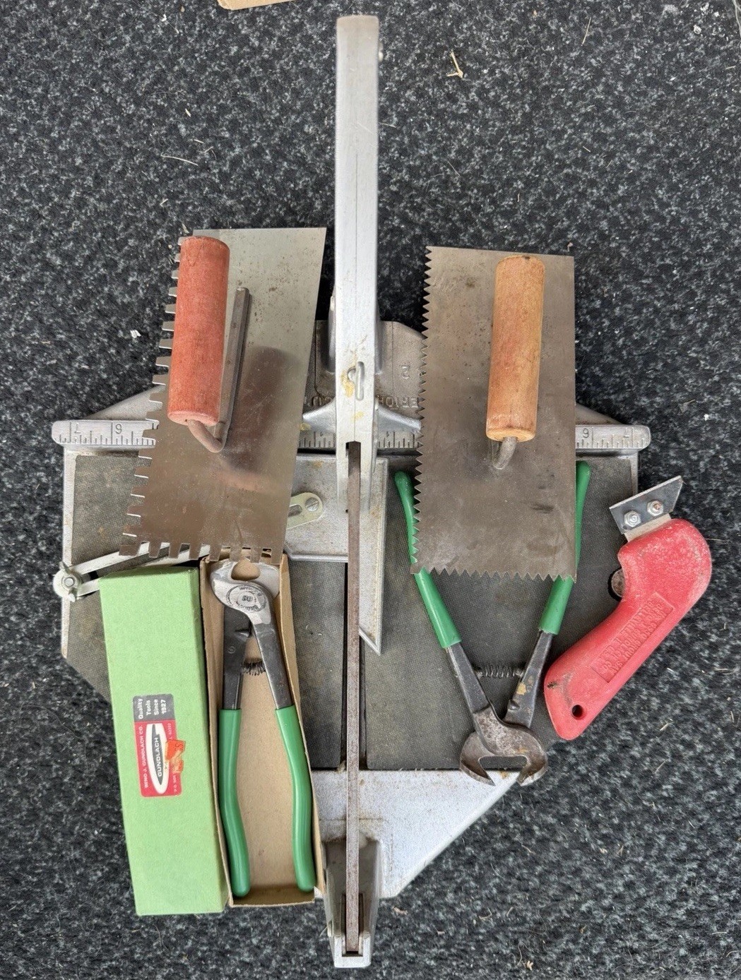Vintage USA Superior Tile Cutter No. 2 Gundlach No. 80 Tip Nippers Accessories