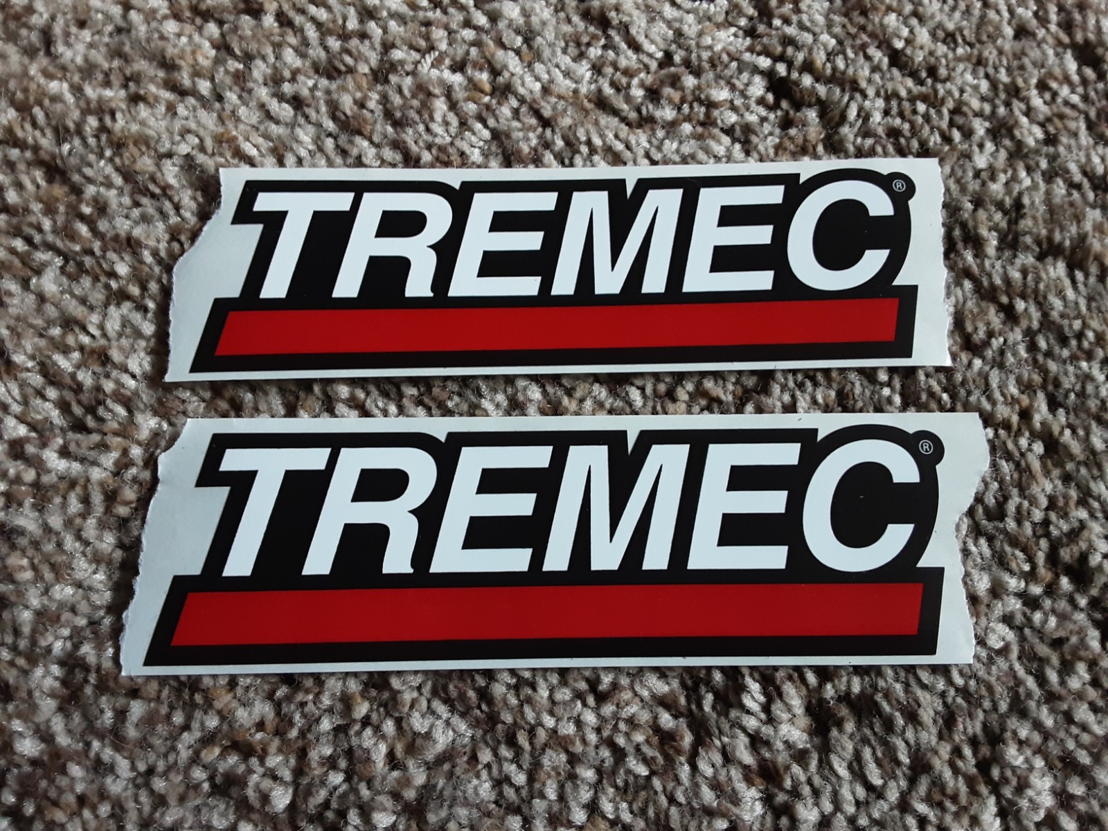 Lot of 2 Tremec Transmission Racing Decals Stickers NHRA LS Chevy Ford Mustang