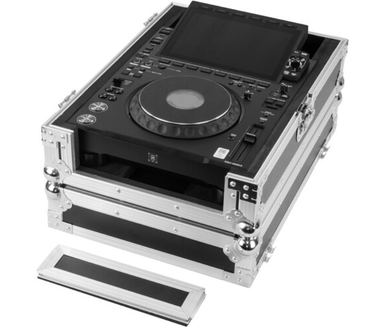 AlphaTheta CDJ-3000X DJ player + Odyssey Flight Case