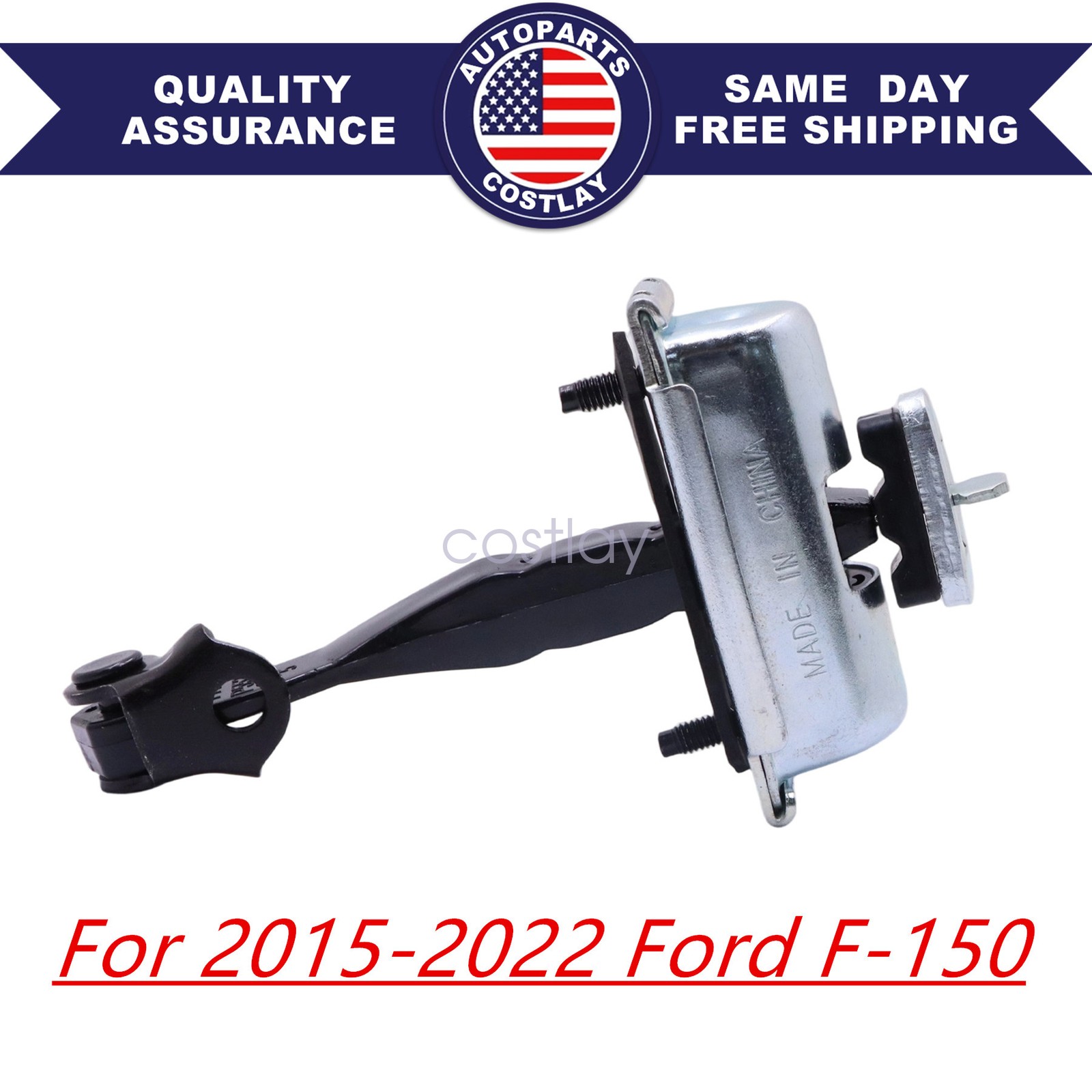 For 2015-2022 Ford F-150 New Door Check Arm Assembly FL3Z1623552A