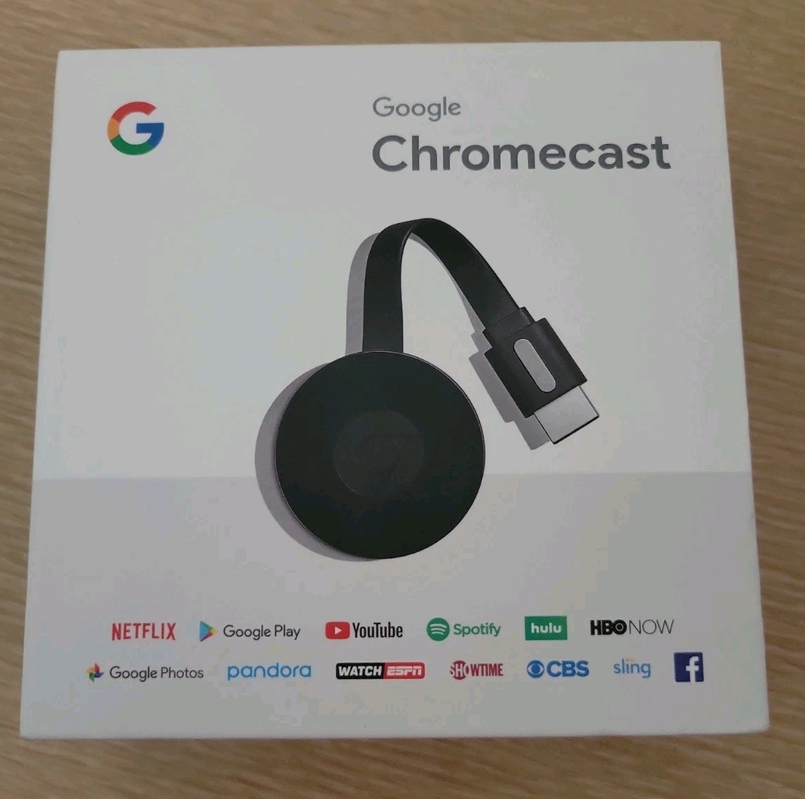 Google Chromecast (2nd Generation) HD Media Streamer - Black (GA3A00093-A14-Z01)