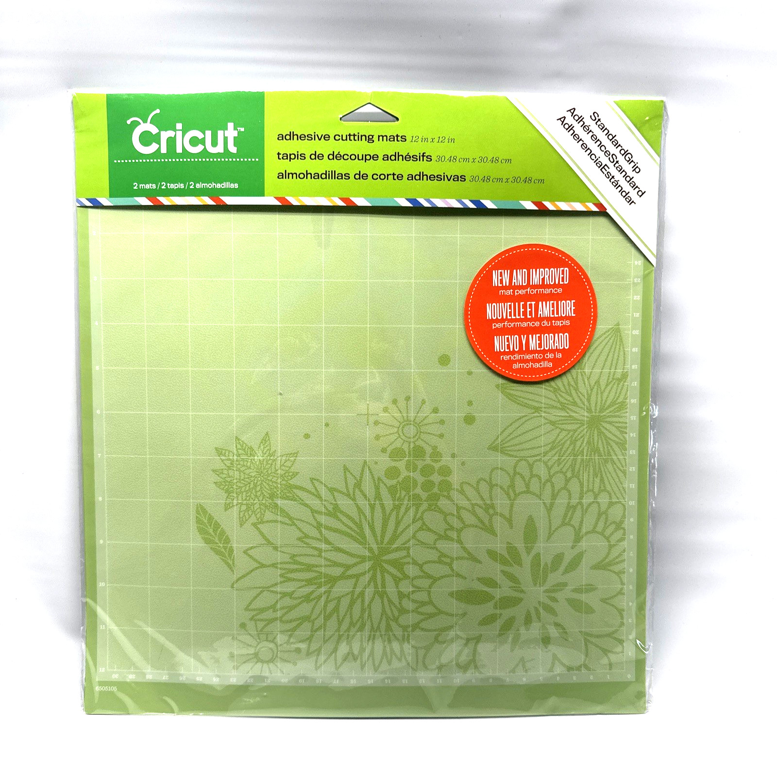 Cricut Tools Accessories Standard Grip Adhesive Cutting Mat 12 By 12 Set Of 2