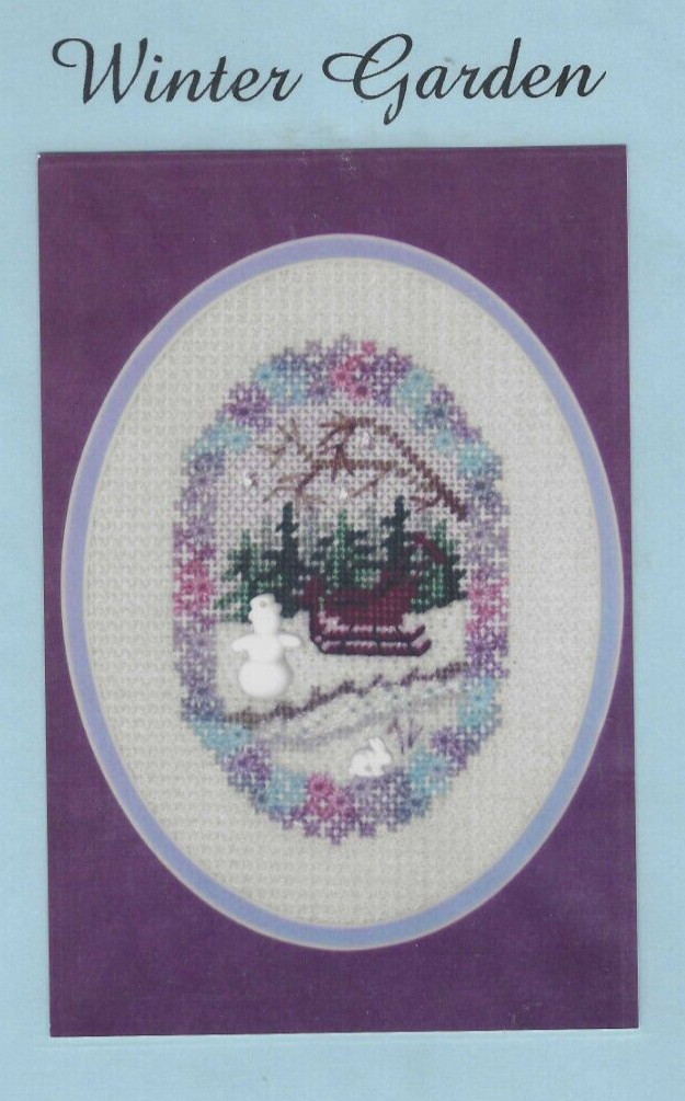 WINTER GARDEN--Nancy's Needle--Seasonal Garden Series--Counted Canvas Pattern