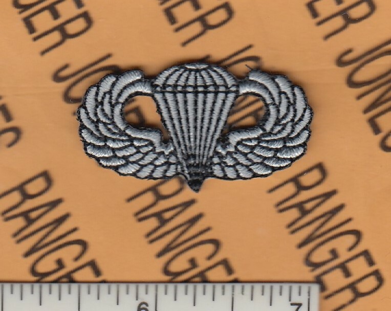US Army Airborne parachute wing 1.5" Fullsized cloth qualification award patch