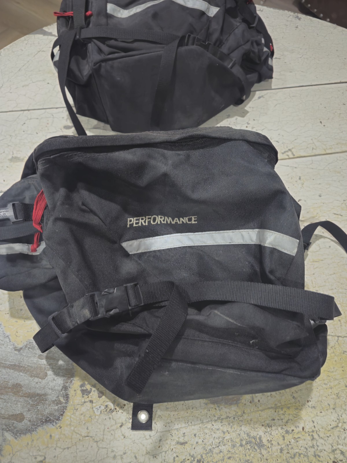 Performance Cycling Saddle Bags Black Size L