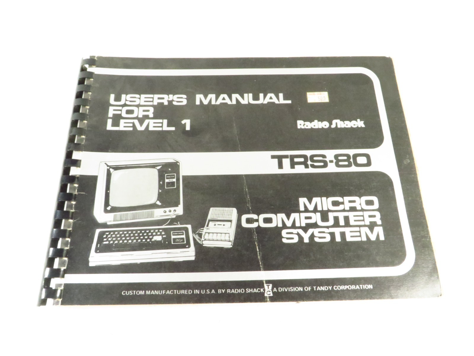 TRS-80 User's Manual for Level 1  Radio Shack Micro Computer System 1978