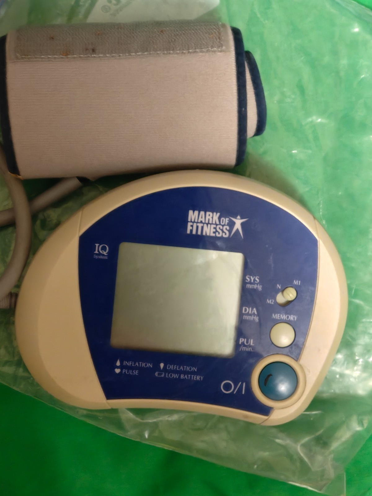 Mark of Fitness MF-44 Arm Digital Blood Pressure Monitor