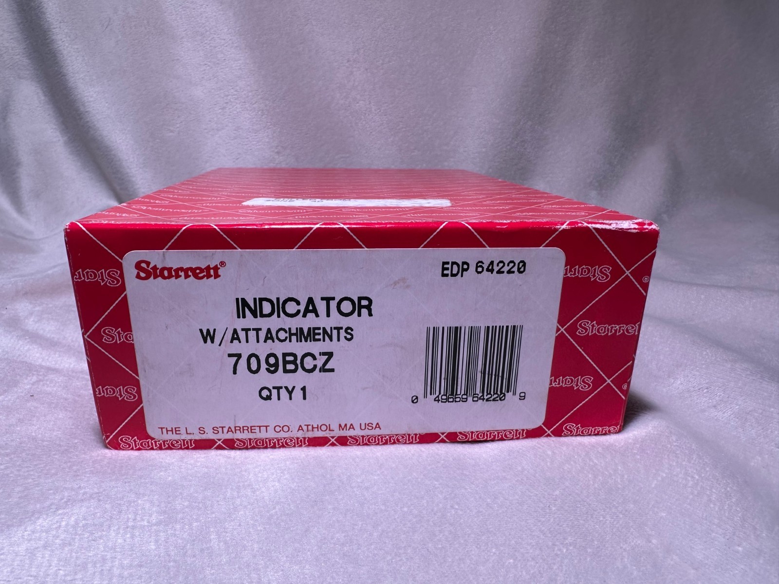 NEW Starrett 709BCZ Dial Test Indicator w/ attachments