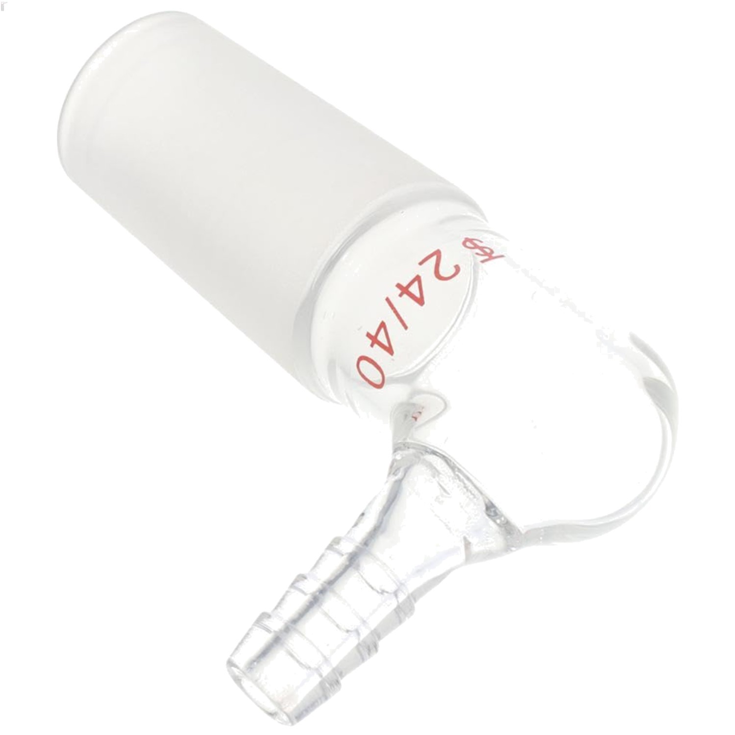 24/40 Bent Inlet Adapter for Reliable Lab Use - Corrosion Resistant