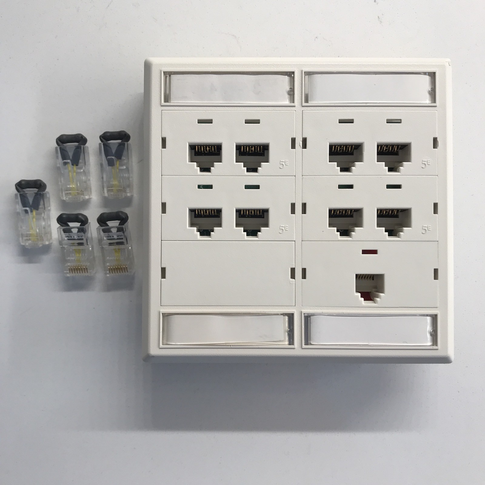 Ortronics Upto 12 Port Patch Box Cat 5E T568B