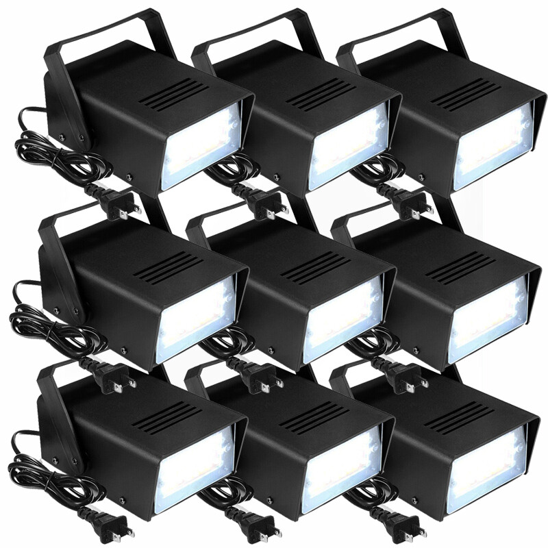 Attic Squirrel Repeller Flashing Strobe Light Speed Control Animal Friendly LOT