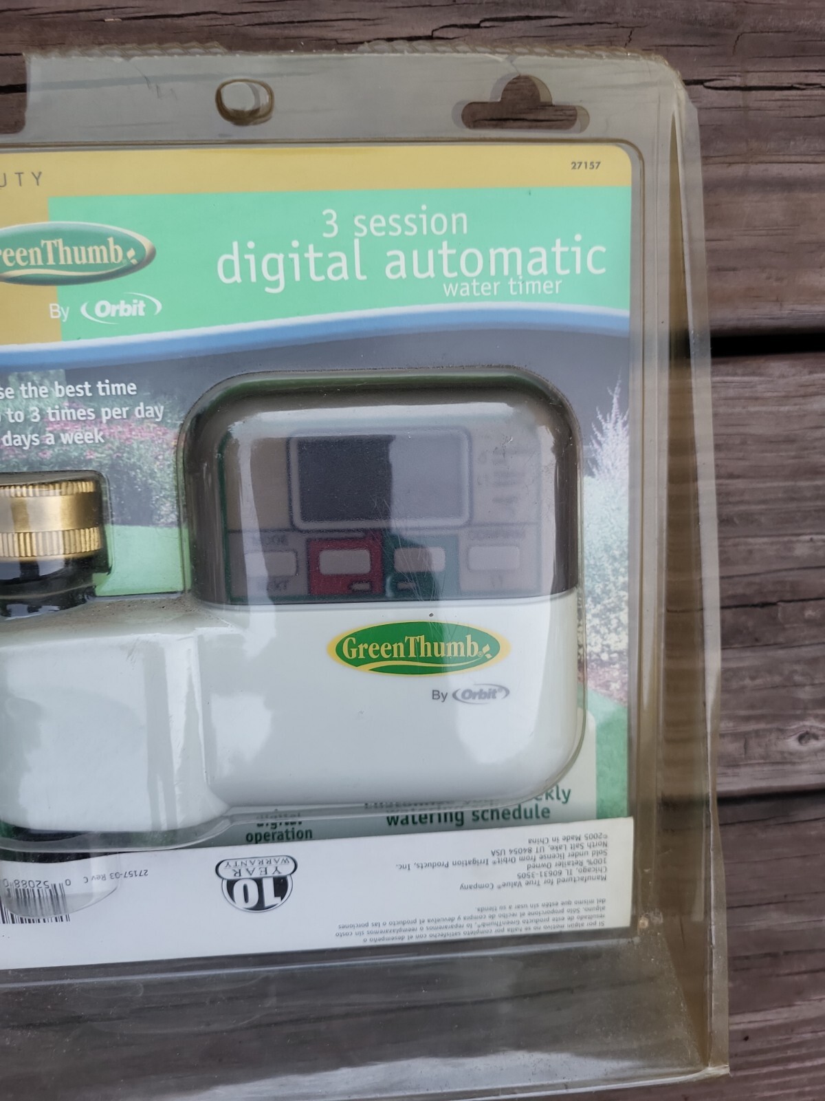 Green Thumb 3 Session digital automatic, New in opened box